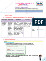 SESION 05-IV CICLO-COM-Conocemos A La Familia de Palabras