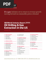 Oil Drilling - Gas Extraction in The US Industry Report