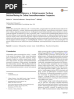 Exploring Gender Differences in Online Consumer Purchase Decision Making: An Online Product Presentation Perspective