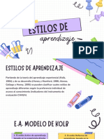 Estilos de Aprendizaje