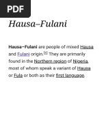 Hausa-Fulani - Wikipedia