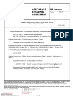 Aerospace Standard Amendment: Issued 2004-09