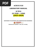 eCAD & VLSI LAB