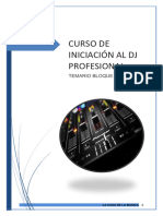 Temario Curso DJ Pro Bloque 6