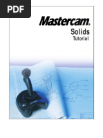 MasterCam V9 Solids Tutorial (Metric)