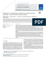 Carbapenem vs. Non-Carbapenem Antibiotics For Ventilator-Associated Pneumonia