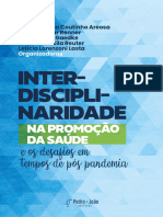 EBOOK - Interdisciplinaridade Na Promocao Da Saude e Os Desafios em Tempos de Pos Pandemia