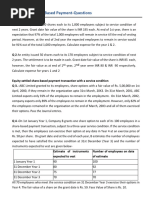 Ind AS 102 - Share Based Payment - Questions