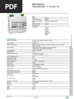 Insulation Relay Parameters1