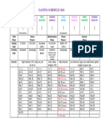 Moon Fast Schedule 2024