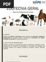 Aula 1 - Zootecnia Geral