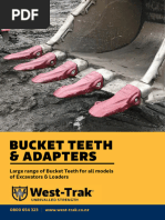 ATTACHMENTS BUCKET TEETH ADAPTERS 3slzcy