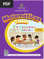 Ct1 Matematicas 1er Grado Se 2020