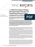 Possible Tomonaga-Luttinger Spin Liquid State in The Spin 12 Inequilateral Diamondchain Compound K3Cu3AlO2 (SO4) 4