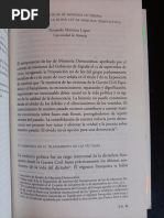 Las Políticas de Memoria en España. MARTÍNEZ LÓPEZ