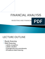 Lecture 5 - Accounting Analysis 3