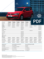 VW NBD Polo 1 6 Service Pricing Guide