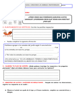 Ficha de Ciencia - Invertebrados