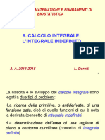 Integrali Indefiniti