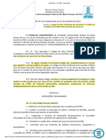 Código de Ética Profissional Dos Servidores No Âmbito Da Ufms