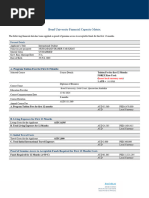 Bond University Financial Capacity Matri1