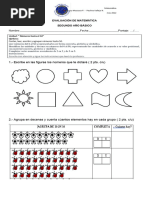 Prueba de Matemàtica 2º