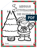 1º Ano B - Atividades Sobre o Natal