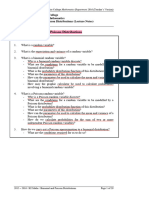 Binomial and Poisson Notes and Tutorial