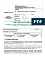 Declara Alerta Temprana Preventiva Regional Por Amenaza de If 29-01-2024