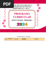 6º Programa Curricular Anual 2024