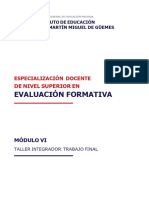 EVALUACIÓN 