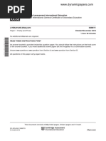 Cambridge International General Certificate of Secondary Education