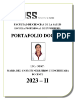 Portafolio Docente Uss 2023 II - Maria Del Carmen Negreiros