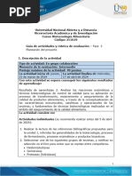 Guía de Actividades y Rúbrica de Evaluación - Unidad 2 - Fase 3 - Planeación Del Proyecto