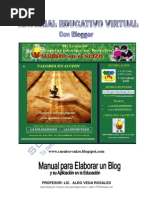 Manual Elaborar Blog Aplicacion Educacion