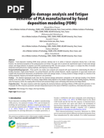 Multi-Scale Damage Analysis and Fatigue Behavior of PLA Manufactured by FDM - Emerald, 2021