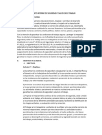 Reglamento Interno de Seguridad y Salud en El Trabajo