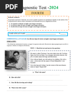 Evaluacion Diagnostica - 4to Sec