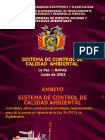 Sistema de Control de Calidad Ambiental