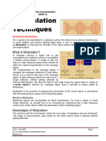 ELX 122 MODULE 2 Modulation Techniques