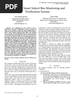 IoT Based Smart School Bus Monitoring and Notification System