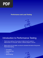 Performance and Load Esting