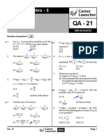 Algebra 5