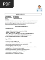 Adeel Ahmed CV