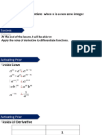 8 Ex 4C Differentiating X N When N Is Negative