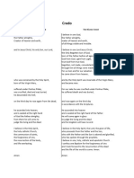 ApostlesNicene Creed SidebySide