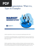 Market Segmentation