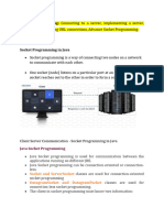 Socket Programming-2