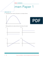 Ib Phys DC SP 1 SL