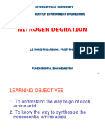 Lecture 12 Nitrogen Degration